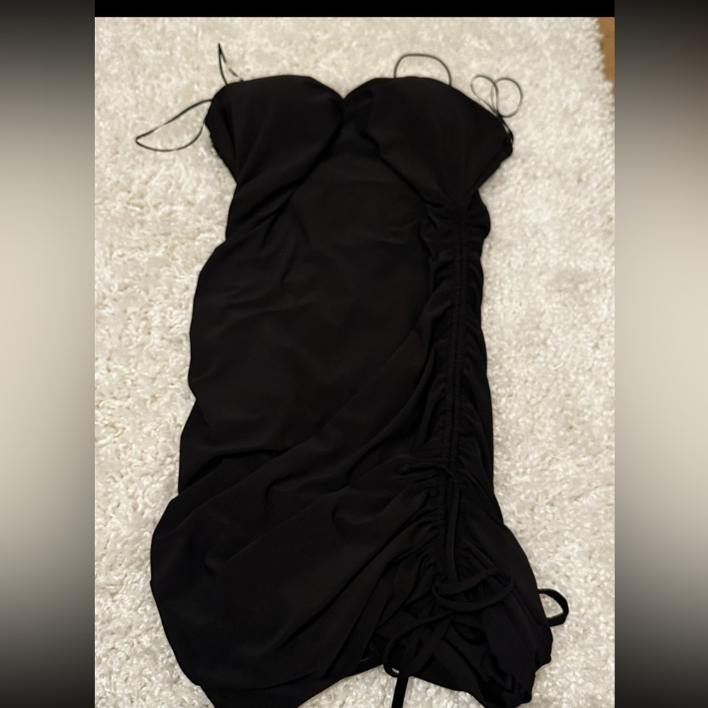 Lovely Day Mini Bodycon Black Dress